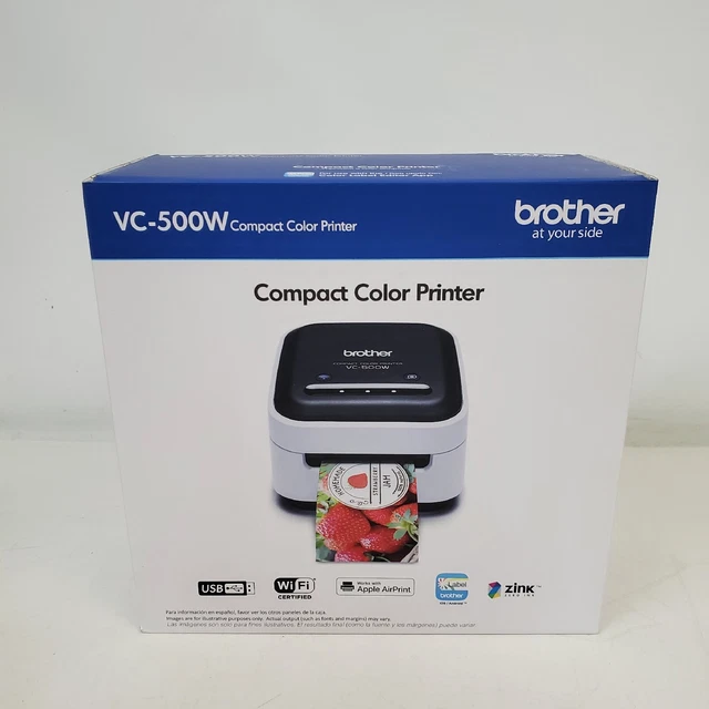 BROTHER VC500W COMPACT Color Label and Photo Printer 179.97 PicClick