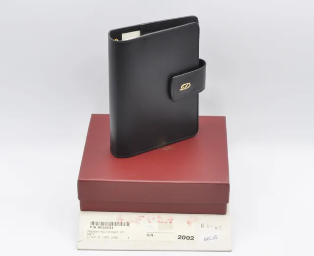 Dupont original 440$ leather Organizer & Address book NEW in box