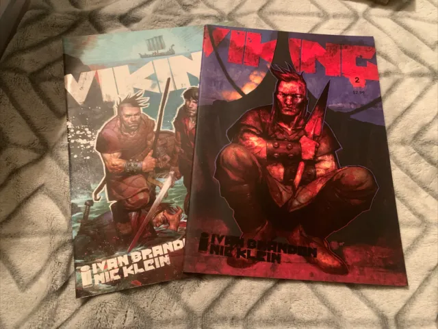 viking #1 and #2 graphic novel Ivan Brandon Image Comics