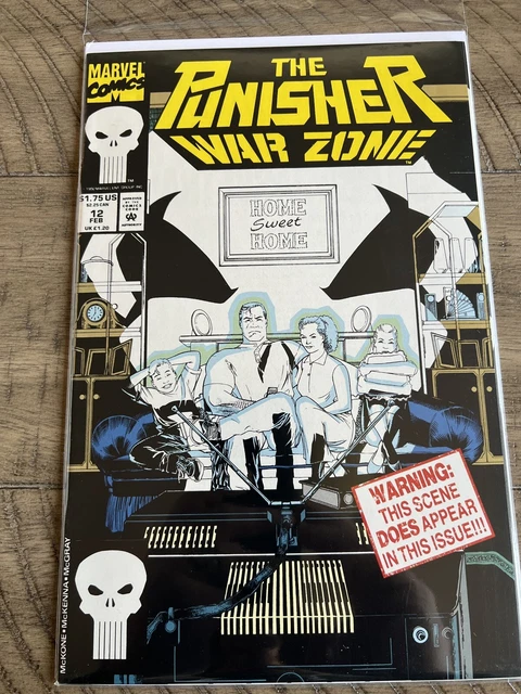 1993 The Punisher War Zone #12 "Marvel Comics" Comic Book