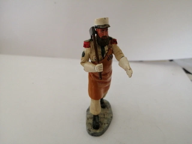Figurine Plomb Hachette - Légionnaire & Tirailleur Annamite 14-18 - Échelle 1/32 - Occasion