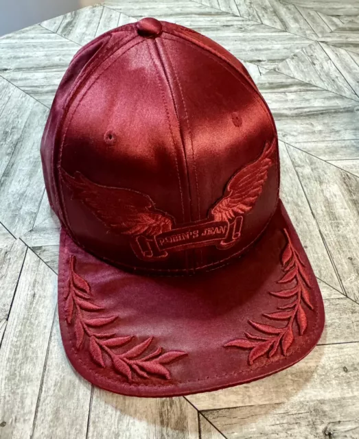 ROBIN'S JEANS HAT 100% AUTHENTIC Logo With Red Tone Signature Wing Fashion Logo 2