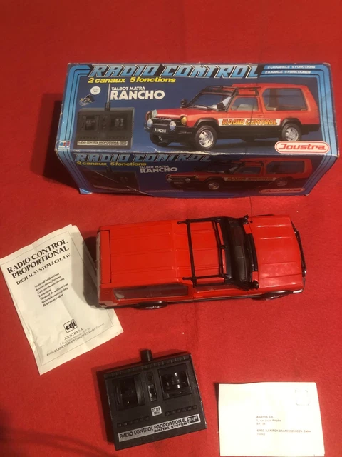 JOUSTRA TALBOT MATRA Rancho Radio Control En Boîte + Notice EUR 30,00 ...
