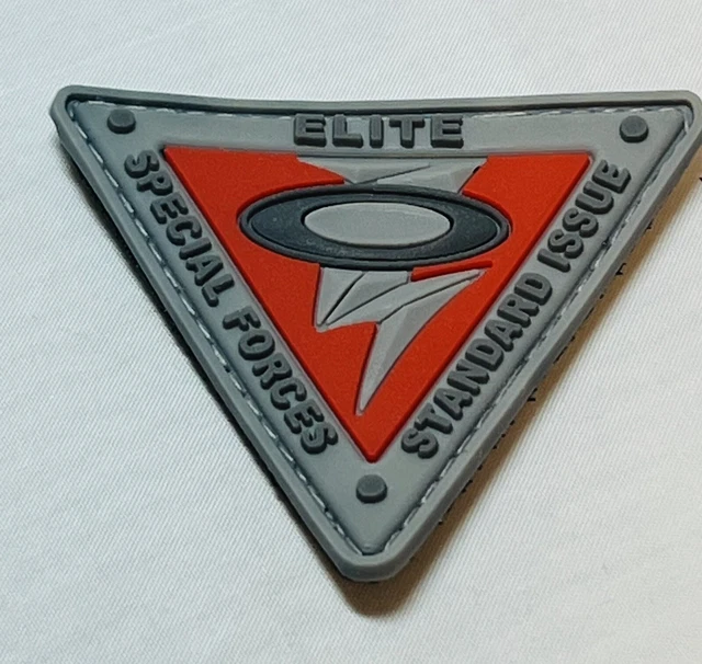 Oakley Elite Special Forces Hook &  Loop Patch Military 2.5 Inch. Special Forces