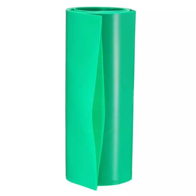 PVC Tubo termoretraibile tubo 103mm 2 x 18650 Film termoretraibile 1 m verde