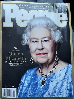 People Magazine Queen Elizabeth II 1926-2022 Sept 2022 BRAND NEW Tribute CV 2/2