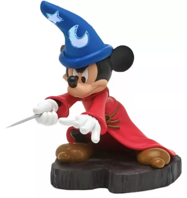 FIGURINE LUMINEUSE Light Up MICKEY SORCIER Disneyland Paris SORCERER DISNEY 3