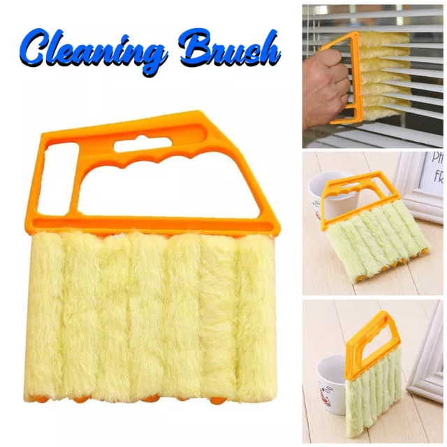 Mini Hand Held Window Blinds Cleaner Brush Vertical Window Venetian Blind Duster