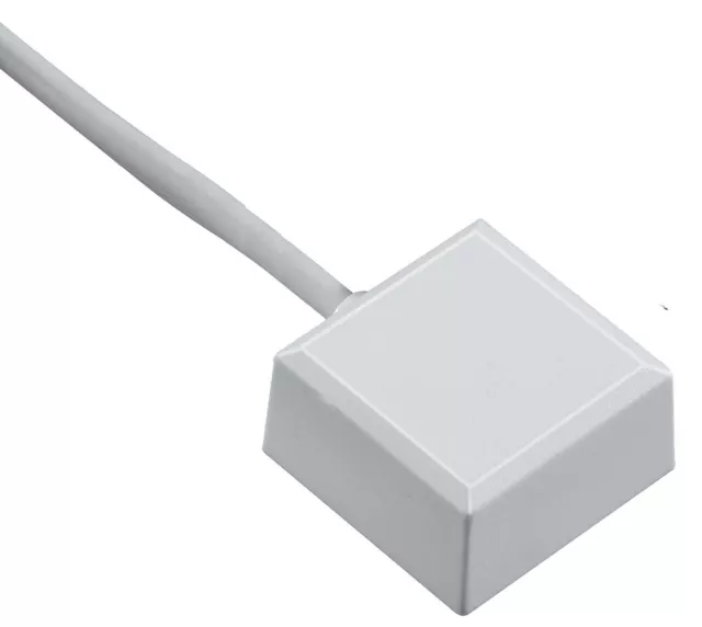 Detector de rotura de vidrio ABUS ventana libre de potencial NC PGM blanco FU7300W para sistema de alarma