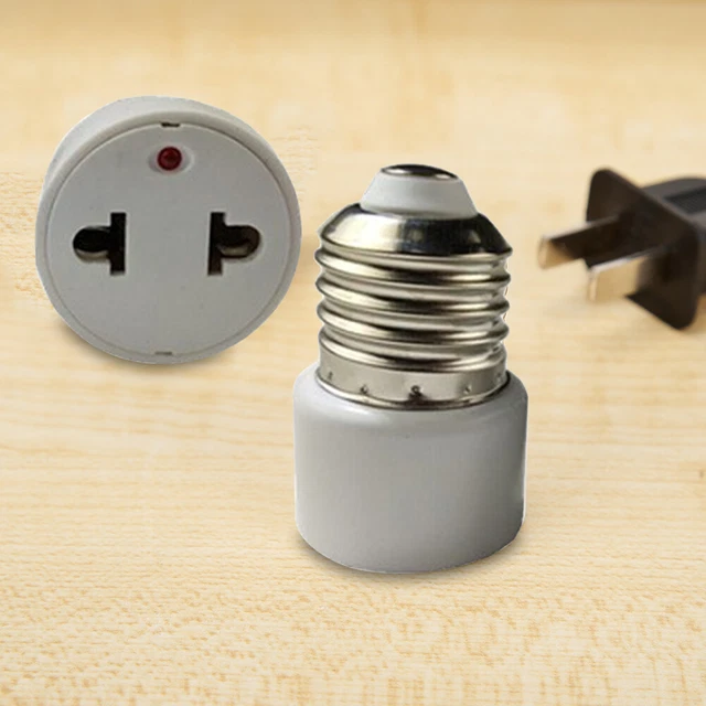 LF# E26/E27 PLUG Connector Prong Light Socket Outlet for Porch Garage ...