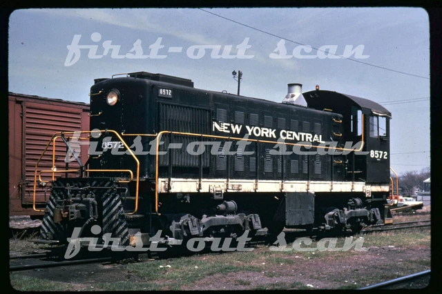 D DUPLICATE SLIDE - New York Central NYC 8572 ALCO S-2