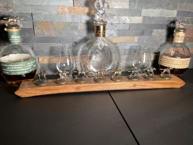 Blanton's Bourbon Cork Display From Bourbon Barrel Lid, Blantons, Whiskey Whisky