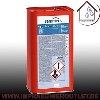 (16,50 €/L) Remmers Funcosil SNL10 litros refrigeración protección fachada