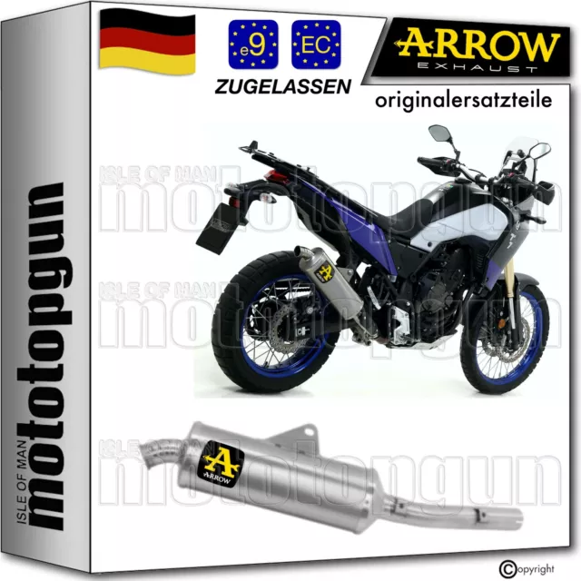 Arrow Auspuff Zugelassen Indy-Race Aluminium Yamaha Tenere 700 2024 24