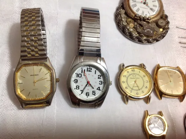 Vintage Assorted Mixed Wrist Watch Parts 2