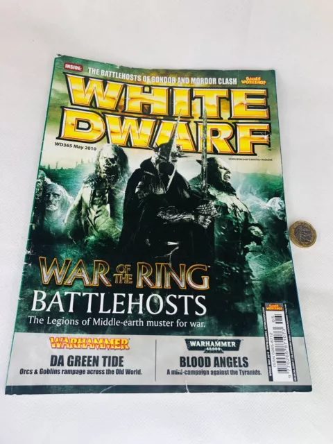 WHITE DWARF ISSUE 365 Magazine Games Workshop Warhammer 40K LOTR