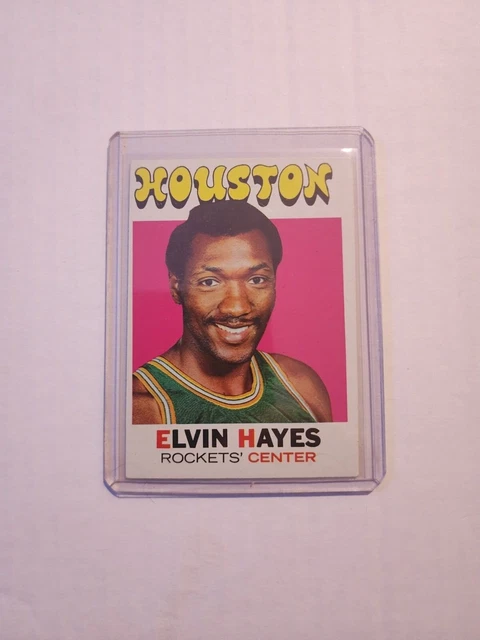 1971 Topps Basketball Elvin Hayes Card #120