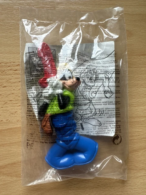 McDonalds Goofy Disneyn Film Angelfigur Vintage 1996  Happy Meal Spielzeug Neu