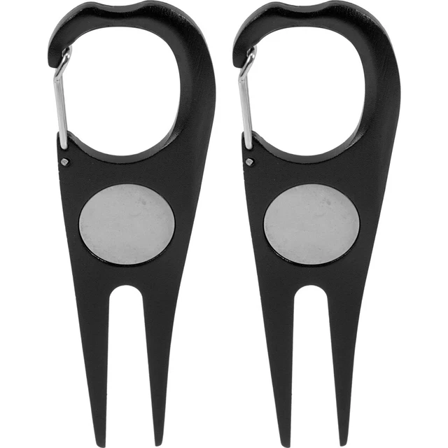 2pcs Golfs Divot Repair Tool portable Golfs Divot Fork Golfs Divot Tool Fairway