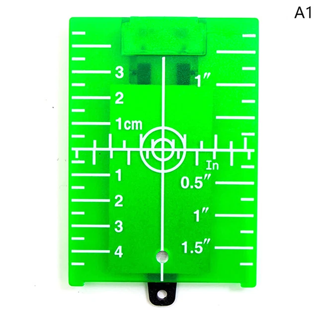 Piastra carta target in plastica per piastra laser rossa verde bersaglio laser TS