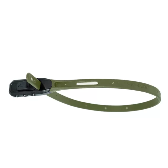 Verrou À Câble Z Lok Combo Avec Combinaison 50cm Vert HLLOC0075UG Hiplok Anti