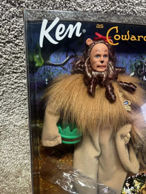 Ken as the Cowardly Lion in The Wizard of Oz Barbie Doll 1999 Mattel NIB 25384 2