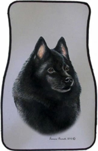 Schipperke Car Floor Mats Pair (TB) 36101