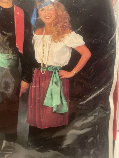 Vintage Women’s Gypsy Pirate Halloween Costume SZ Adult Cal Costume Collections