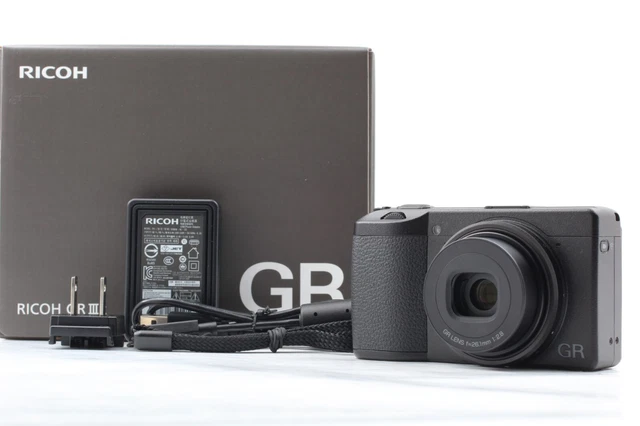 [Unused in Box] Ricoh GR IIIx 24.2 MP Digital Compact APS-C Camera from Japan