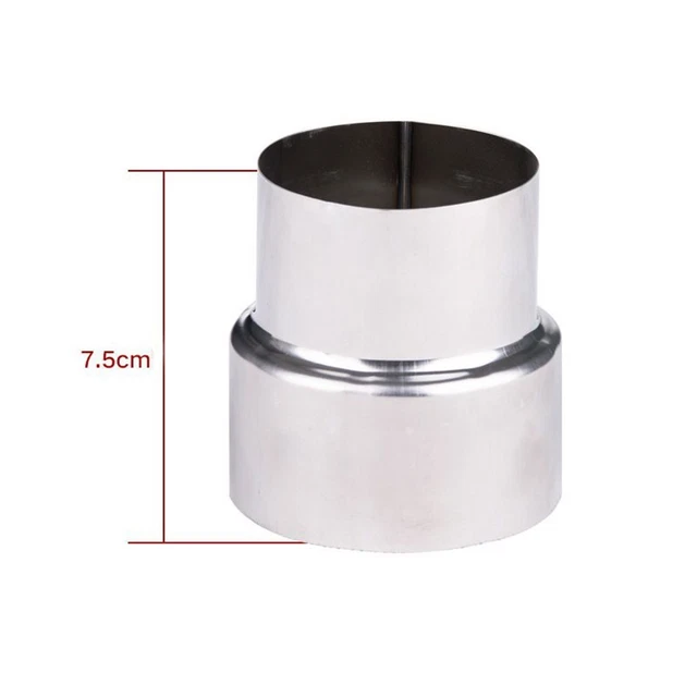 Cheminée Flexible Conduit Doublure 125mm/2m Multi Fuel Acier Inoxydable Tuyau