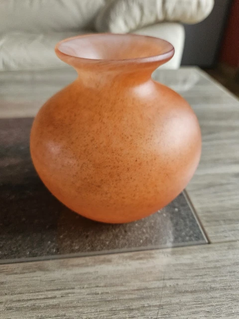 Vase Multicolore Signé La Rochère – Verre – Occasion