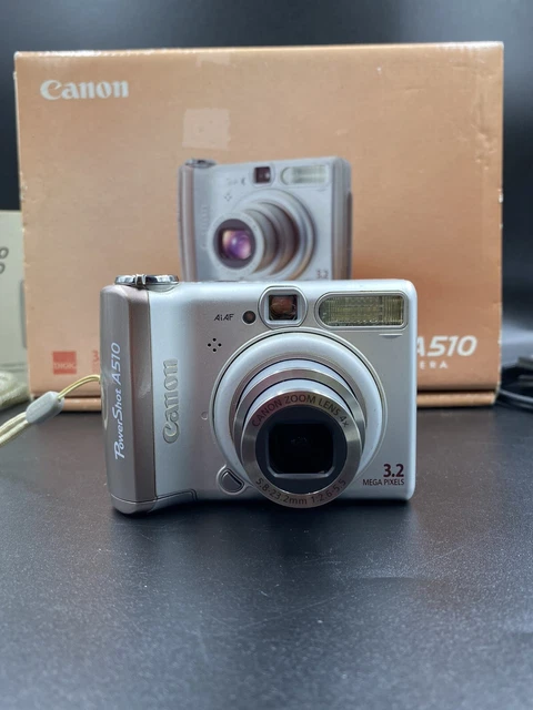 Canon PowerShot A510 3.2MP Digital Camera - Silver
