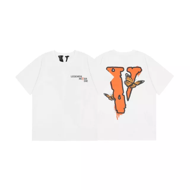 Streetwear Shirt Vlone Butterfly Juice Tee Wrld T-shirt