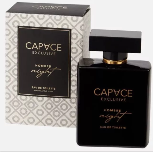 Parfum-Capace Exclusive Hombre Night For Men-Eau De Toilette 100 ML Spray-New