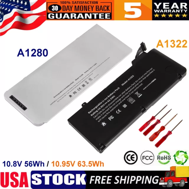 A1322/A1280 Battery For MacBook Pro 13" A1278 Mid 2008-2010 Early/Late 2011 NEW