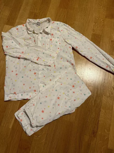 Dünner Schlafanzug/ Pyjama von Petit Bateau, Gr. 12/ 152