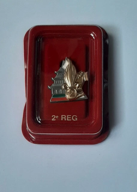 Insigne Original Légion étrangère – 2° REG / 2° Compagnie Génie – Arthus Bertrand