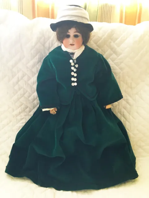 Bahr & Proschild Model 309.5 Antique German Girls Doll Bisque Porcelain and Rare