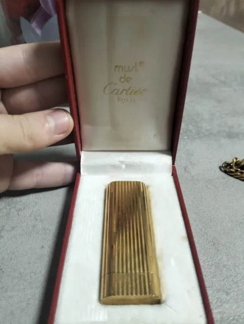 Accendino Cartier Placcato Oro Vintage Prezzo Trattabile