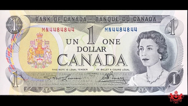 1973 Bank Of Canada 1$ Lawson/Bouey 2 Digits Radar MN4484844 - CHunc -