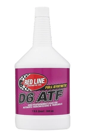 Red Line Oil Transmission Oil D6 ATF Synthetic 1 Quart - Case of 12