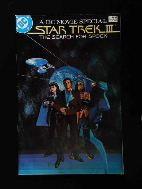 Star Trek Movie Special Iii The Search For Spock #1  Dc Comics 1984 Vf