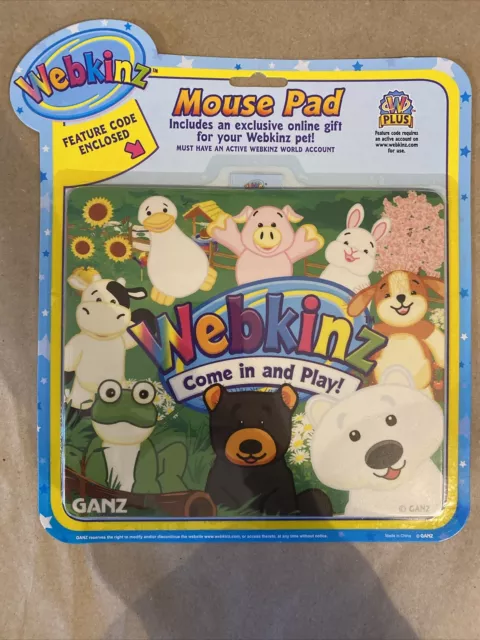 Webkinz Country Living Mouse Pad w/ Code Unopened New Package