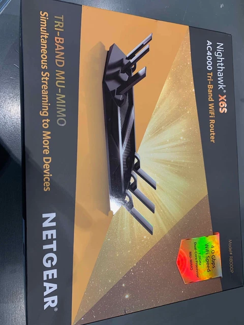 NETGEAR Nighthawk X6S router Wi-Fi intelligente (R8000P) - router tri-band AC4000 3