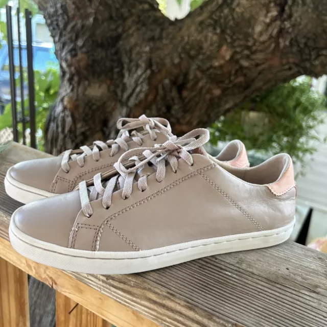 COLE HAAN MARGO Women s 10 Brown Taupe Shoes Perforated Leather Sneaker W13396 15.00 PicClick