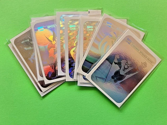 1990 Impel Marvel Universe Trading Card Set Series 1 Chase Cards, You Pick