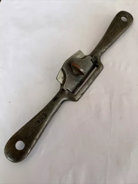 VINTAGE STANLEY No 64 FLAT SOLE SPOKESHAVE MADE IN USA