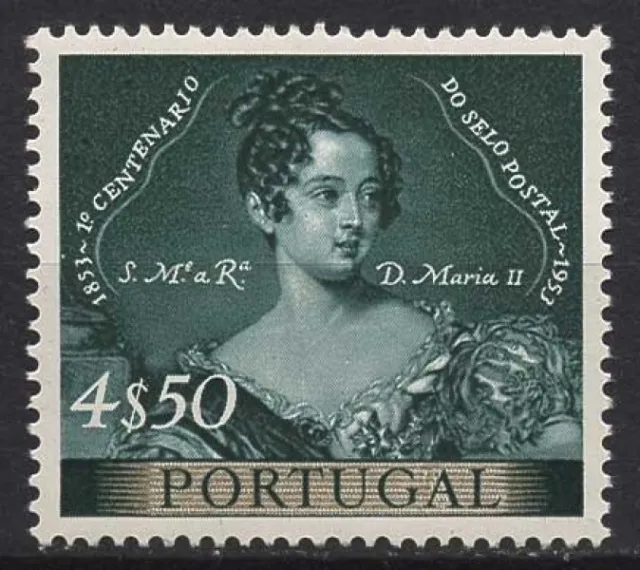 Portugal 1953 100 Jahre portugiesische Briefmarken 820 postfrisch