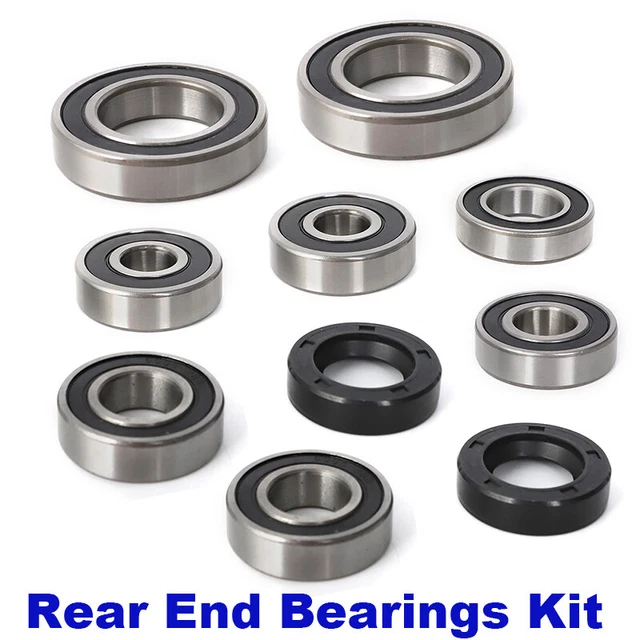 REAR END BEARINGS Axle Freeze Plugs & Seals Kit For EZGO Golf Cart TXT