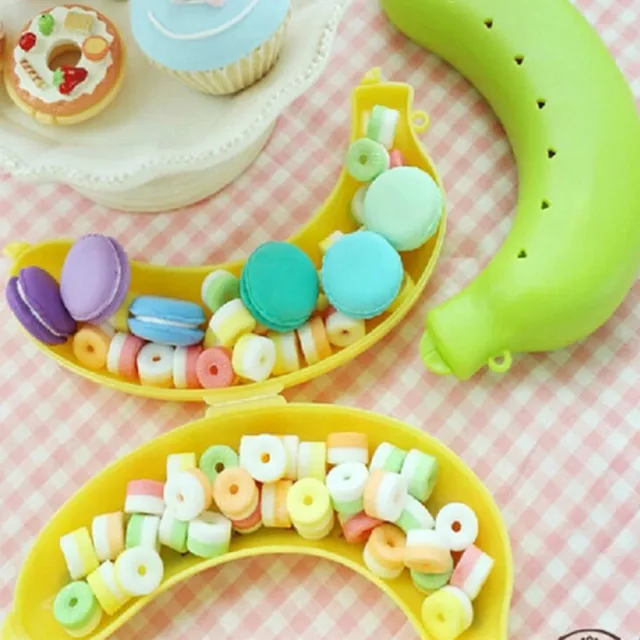 Banana Case Holder Carrier Storage Fruit Lunch Box Protector Container 2
